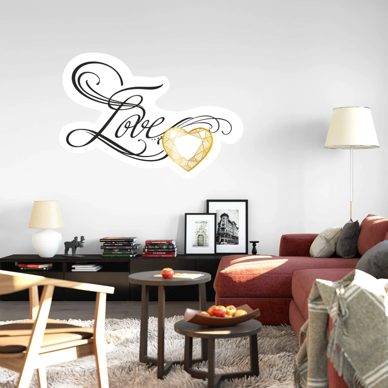 LA Ink Love Wall sticker 