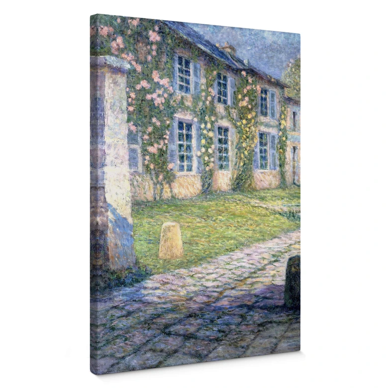 Leinwandbild Le Sidaner - La Maison Rose à Versailles 