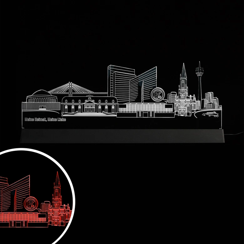 LED Skyline Fortuna Düsseldorf 
