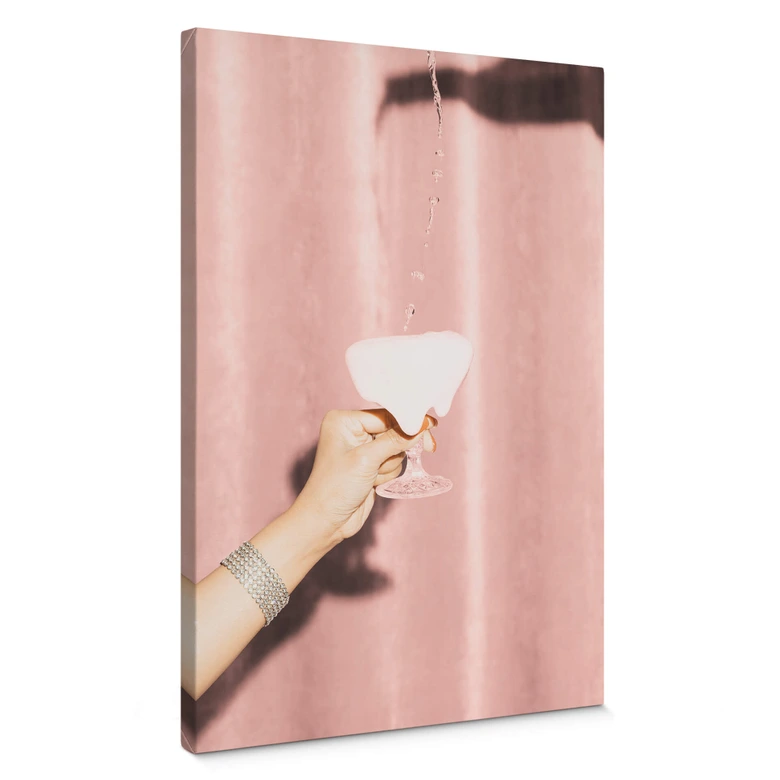 Leinwandbild 1X Studio - Bitte nachschenken 