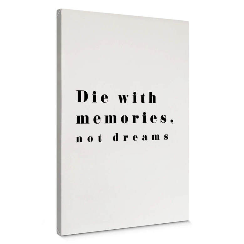 Tableau sur toile 1X Studio - Die with memories 