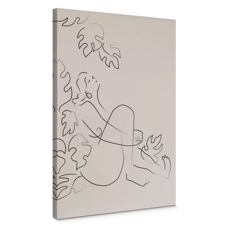 Leinwandbild 1X Studio - Nackte Frau in der Natur 
