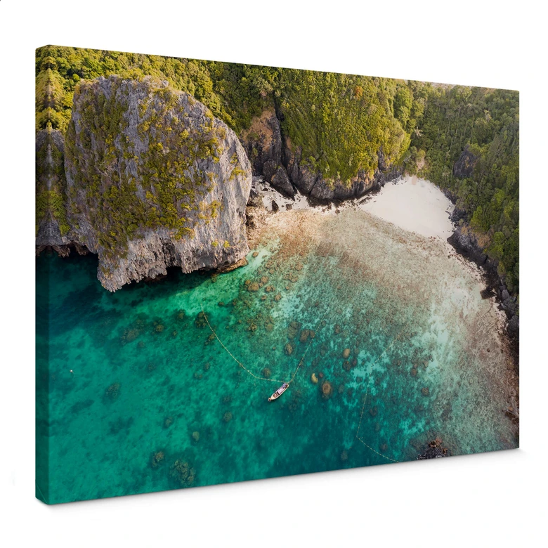 Tableau sur toile Colombo - Baie mystérieuse 