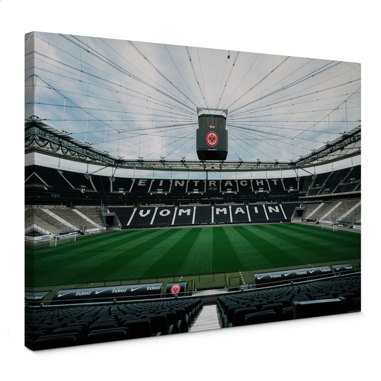 Leinwandbild Eintracht Frankfurt - Stadion Tribüne 