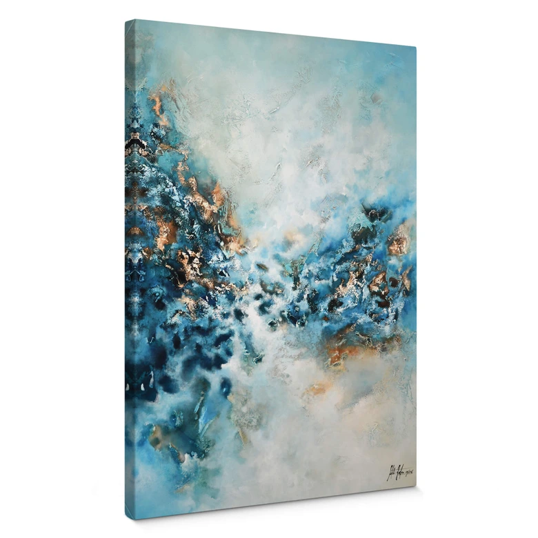 Canvas Fedrau - Blue Wonder 