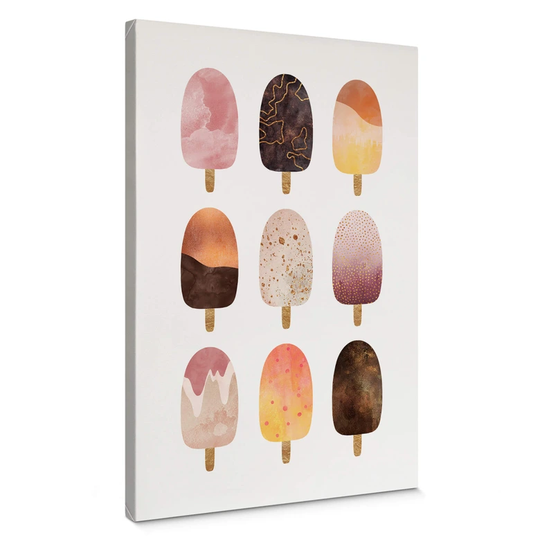Leinwandbild Fredriksson - Eis Variation 