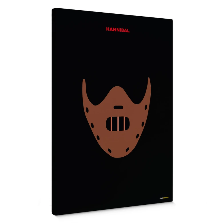 Leinwandbild Inspiriert vom Film "Hannibal" - Gomes 