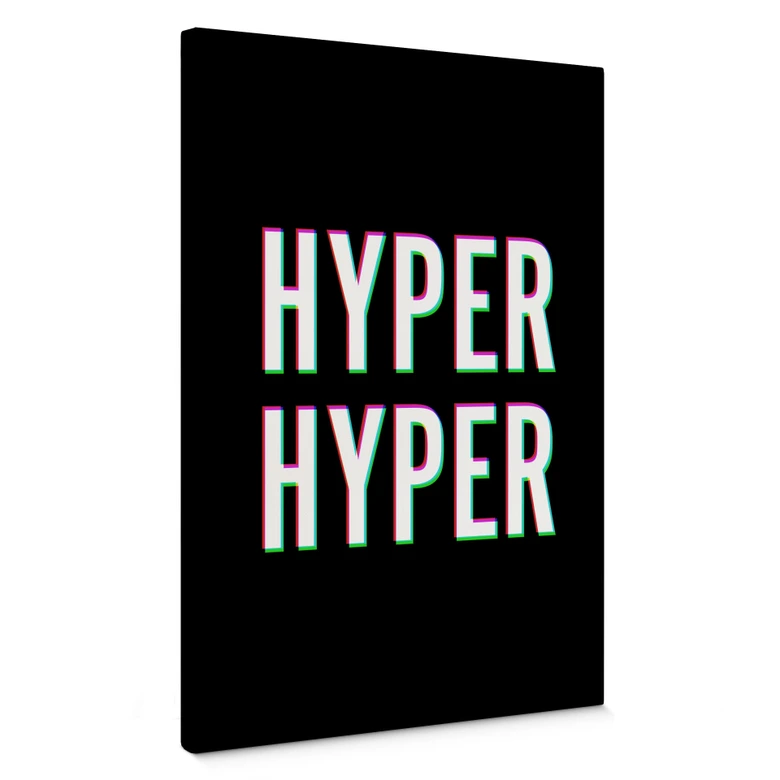 Canvas Hyper Hyper - Glitch Effect 