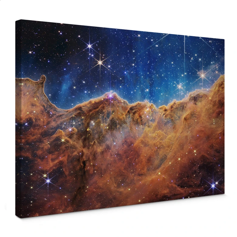 Leinwandbild James Webb Telescope - Carina Nebula 