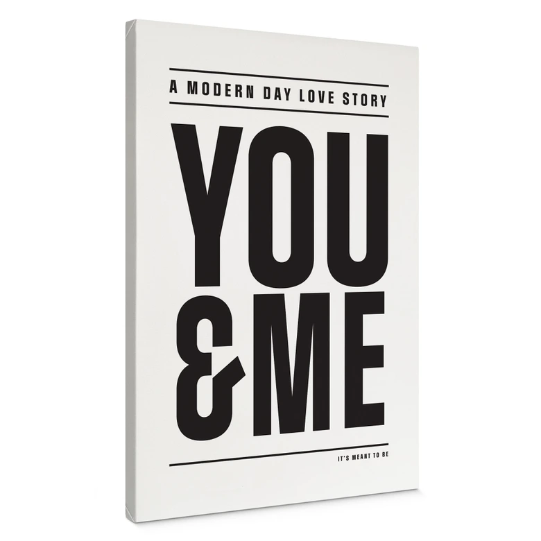 Leinwandbild You and me - Kerr-Dineen 