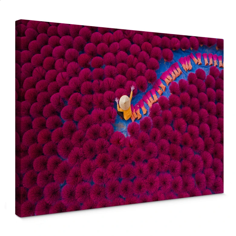 Canvastavla Khan Ronnie - Rökelsepinnar 