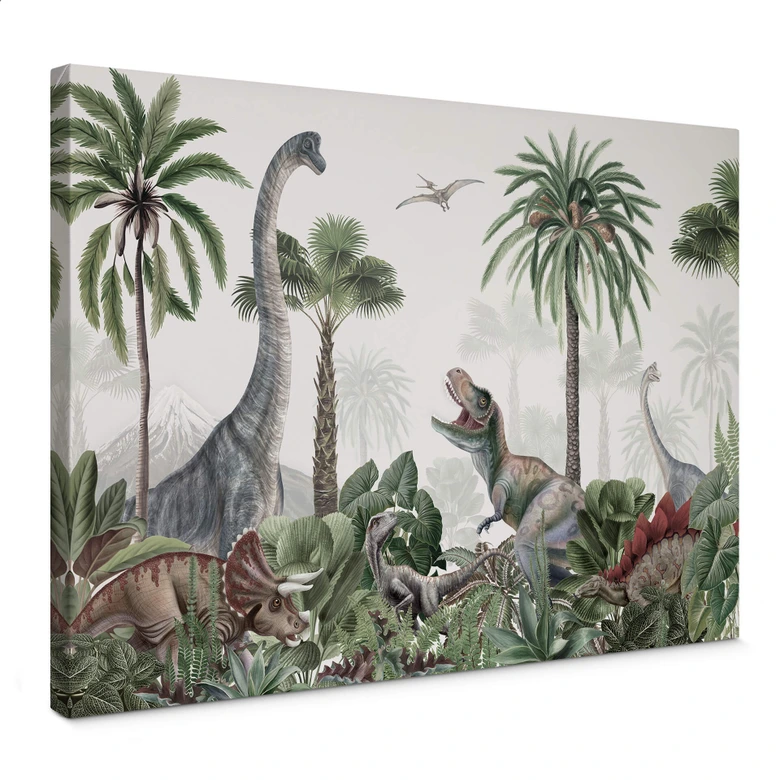 Leinwandbild Kikki Belle - Abenteuer der Dinos 