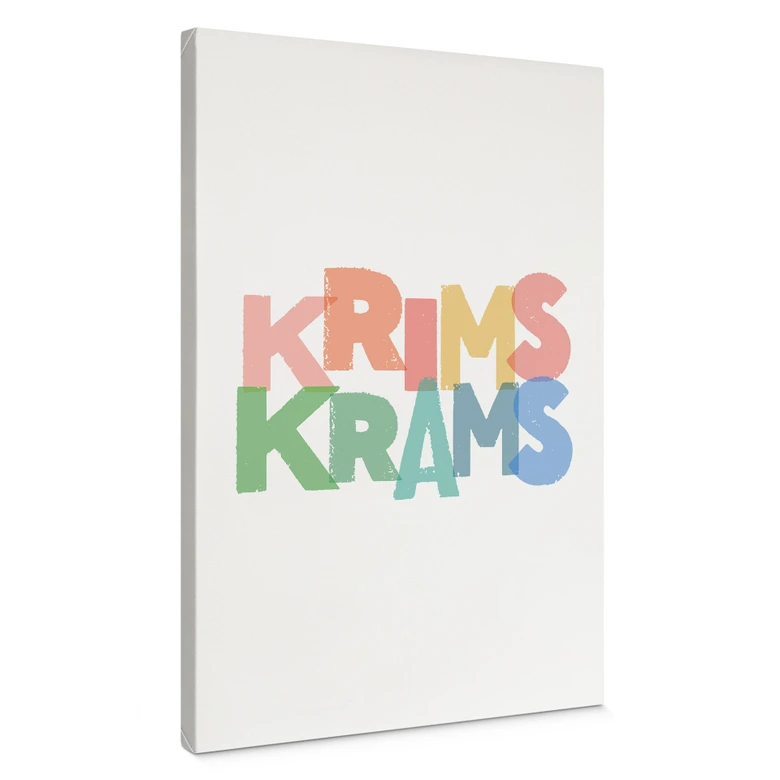 Leinwandbild Krimskrams 