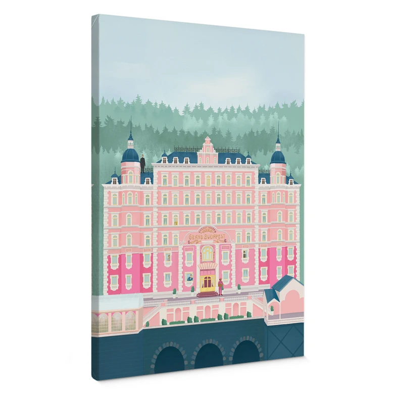 Leinwandbild Grand Budapest Hotel - Lizde 