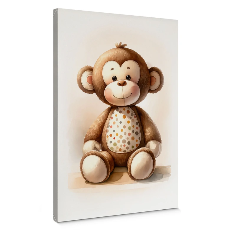 Leinwandbild Kleiner Affe - Magnusson 