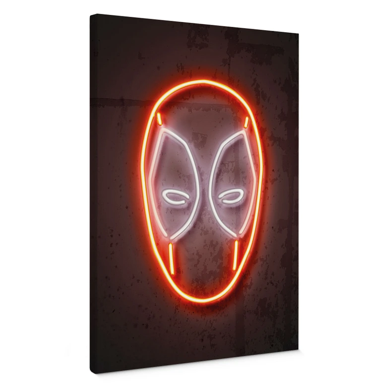Canvas schilderij Deadpool - Mielu 