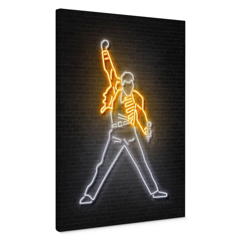 Leinwandbild Freddy Mercury - Mielu 