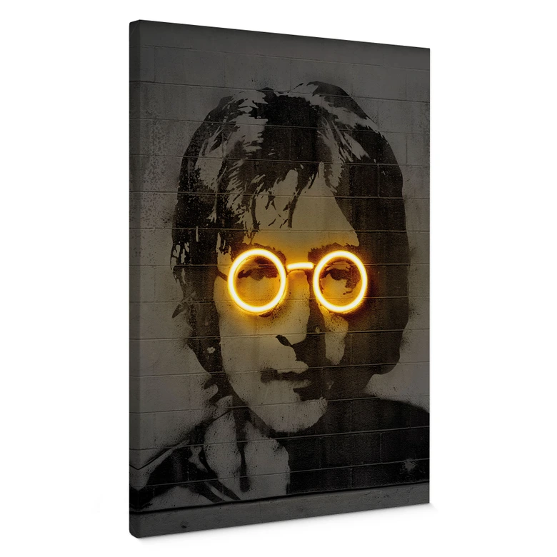 Leinwandbild John Lennon - Mielu 
