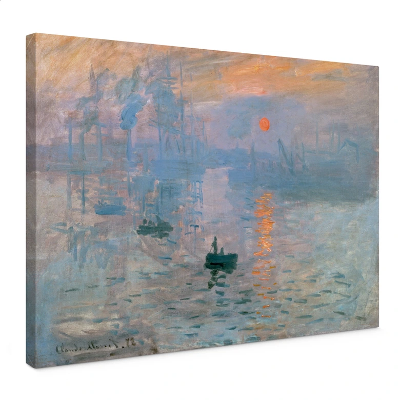 Leinwandbild Monet - Impression 