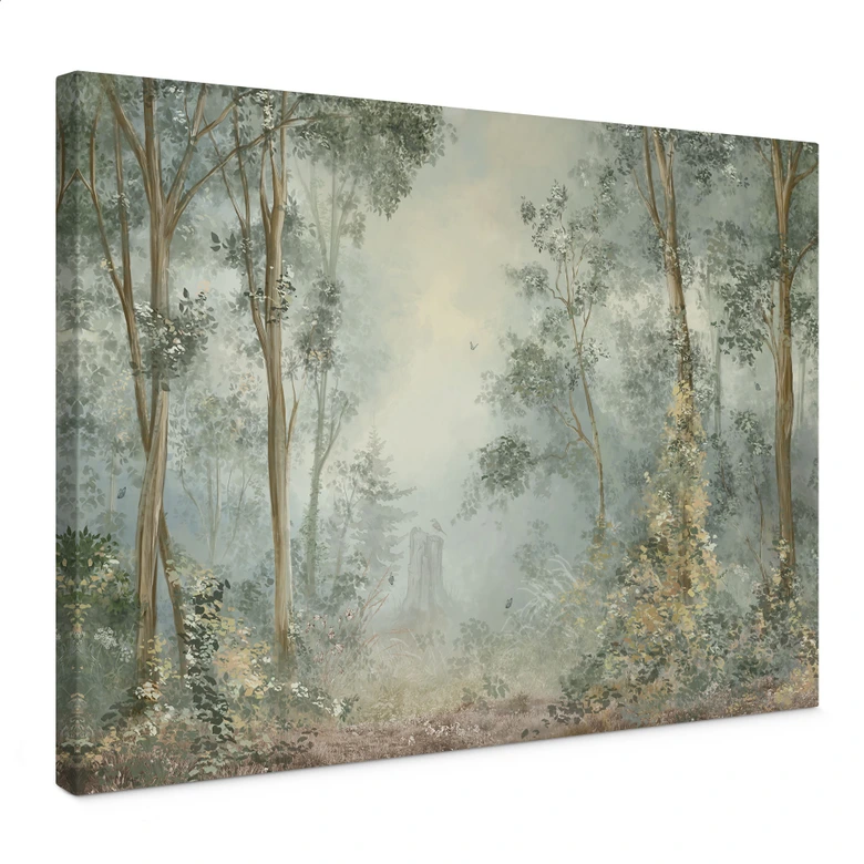 Leinwandbild Verwunschener Wald - Ms Tiff 