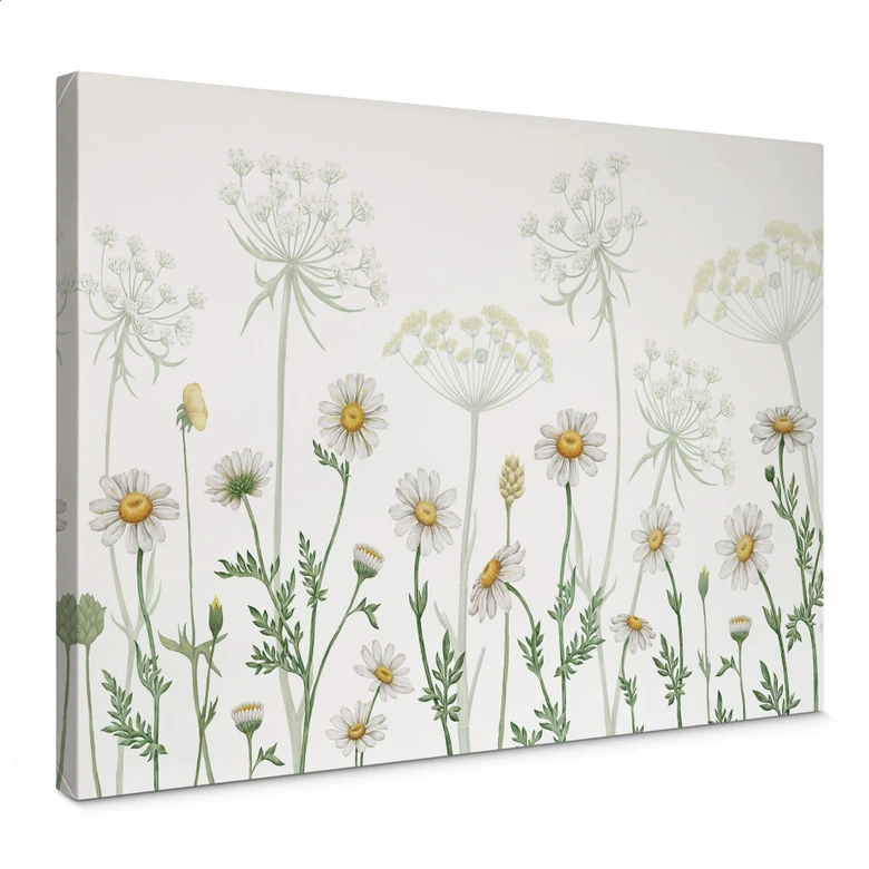 Leinwandbild Sir Edward - Blumiger Frühlingsspaziergang 