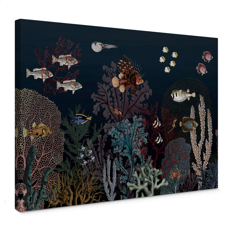 Canvastavla Sir Edward - Djupt i havet 