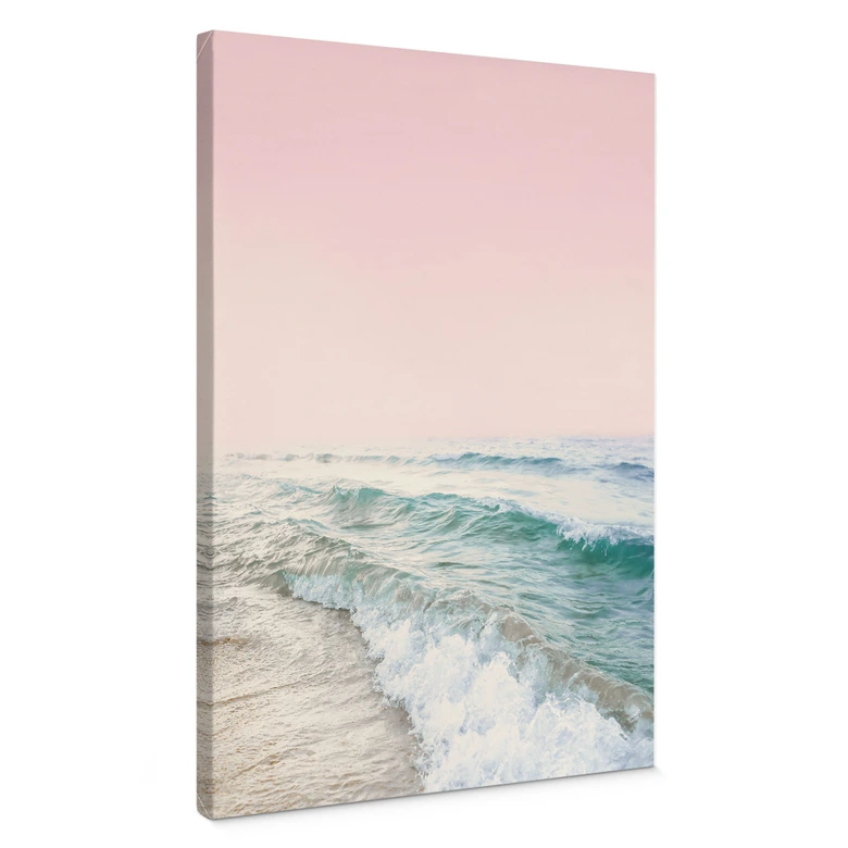 Obraz na płótnie Różowe niebo nad morzem - Sisi & Seb 