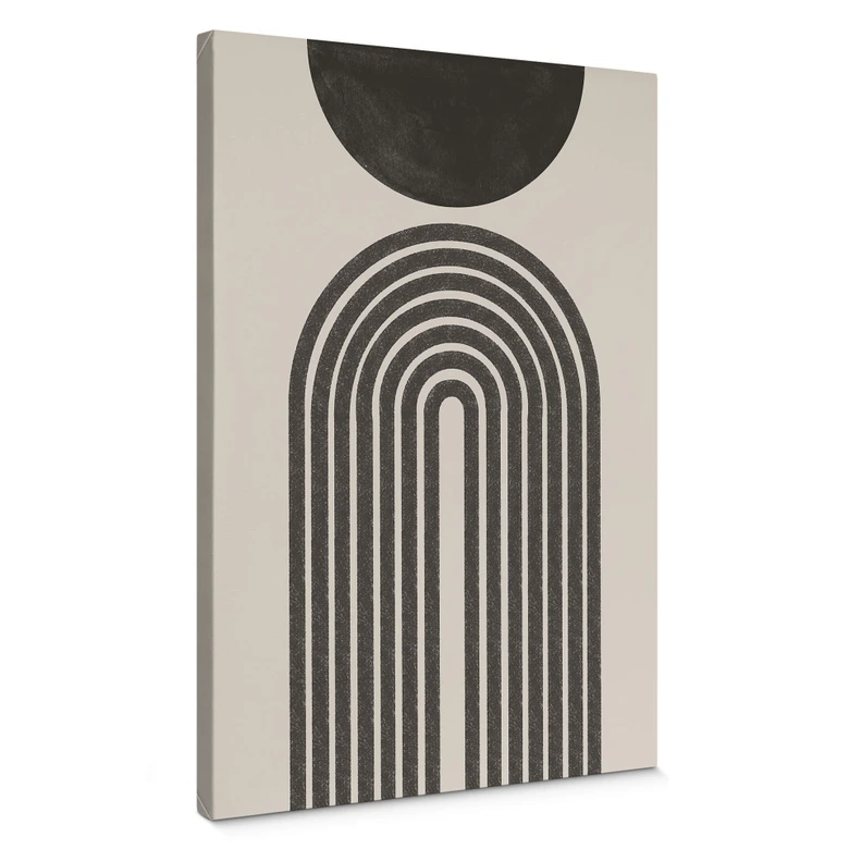 Leinwandbild The Miuus Studio - Striped Bow 