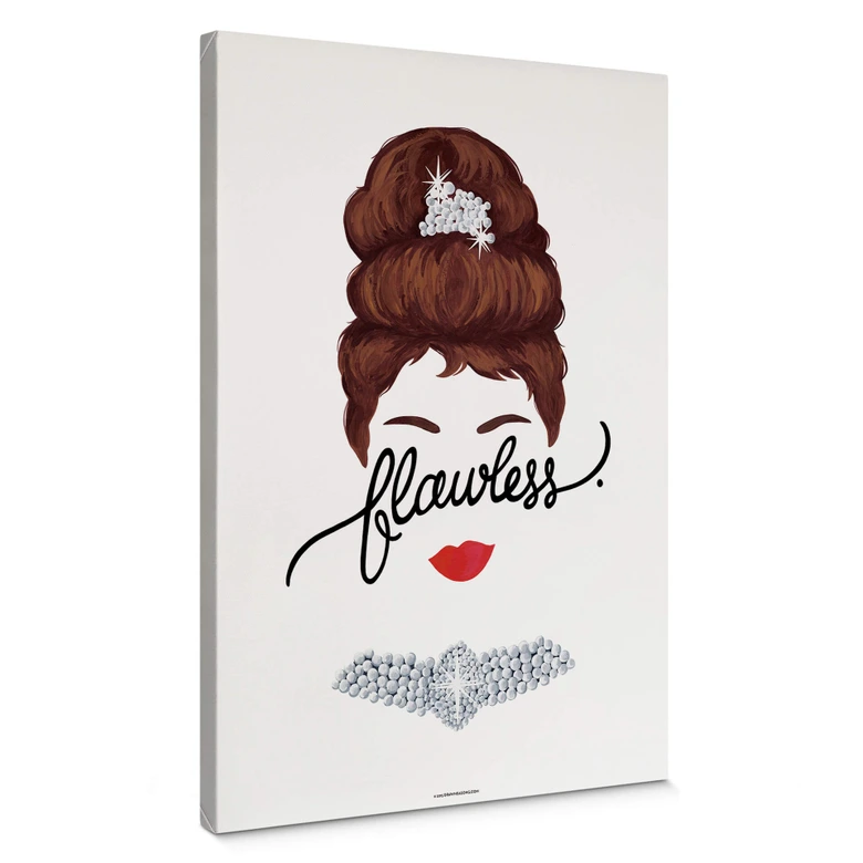 Leinwandbild Tohmé - Flawless Audrey 
