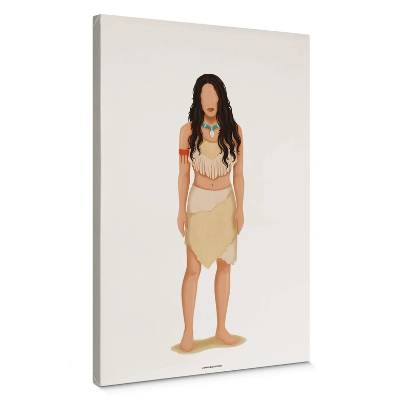 Leinwandbild Tohmé - Pocahontas 