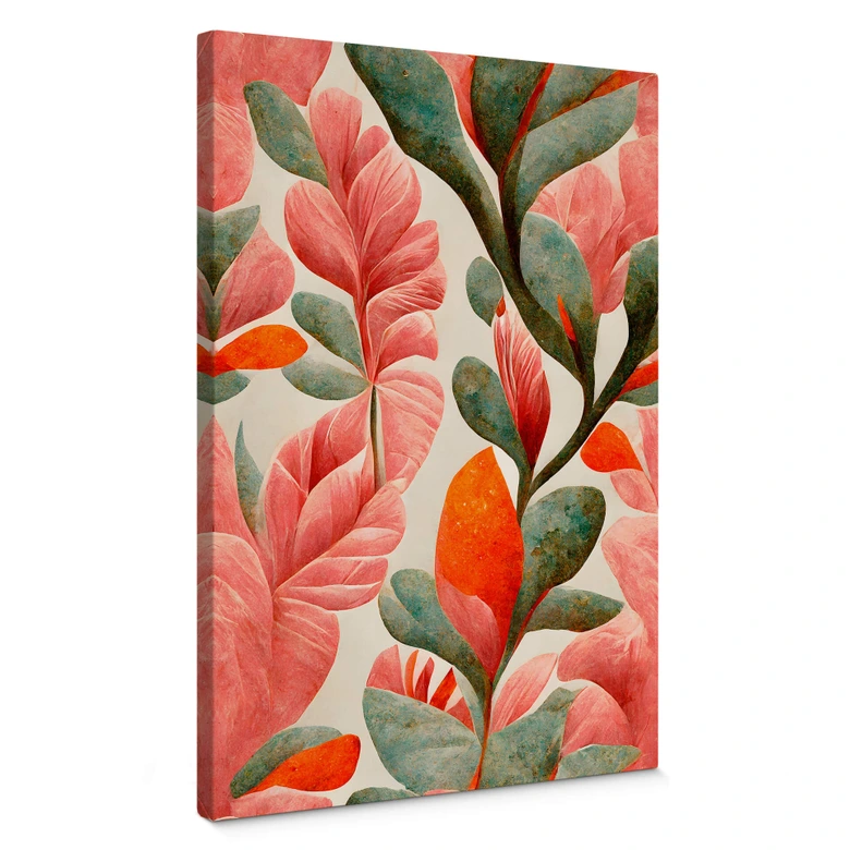 Leinwandbild Treechild - Indische Rose 