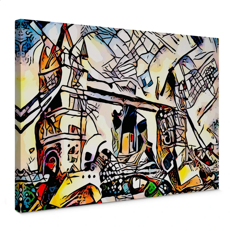 Leinwandbild Zamart - Kandinsky trifft London 