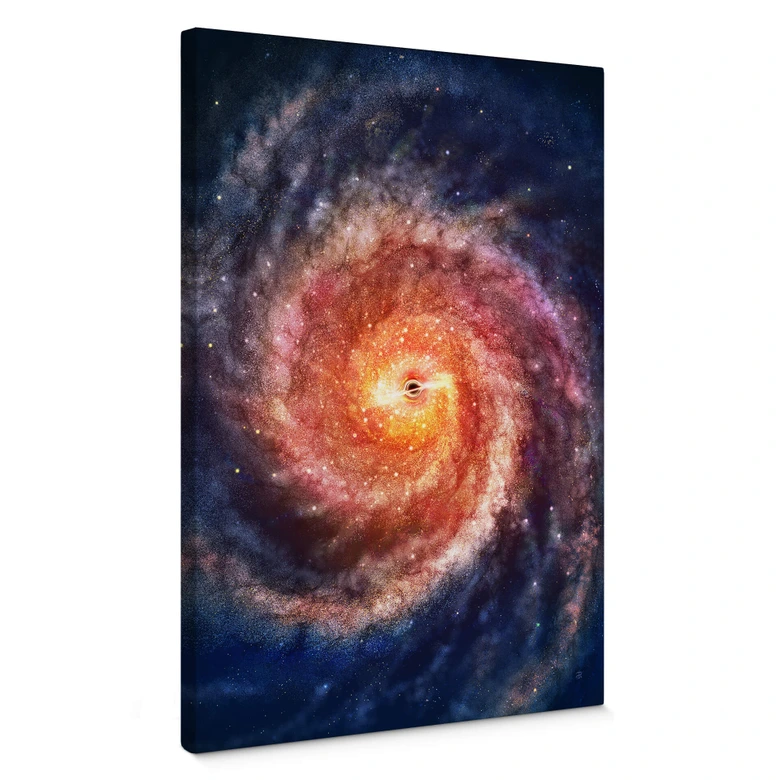 Canvas Aerroscape - Het Zwarte Gat 