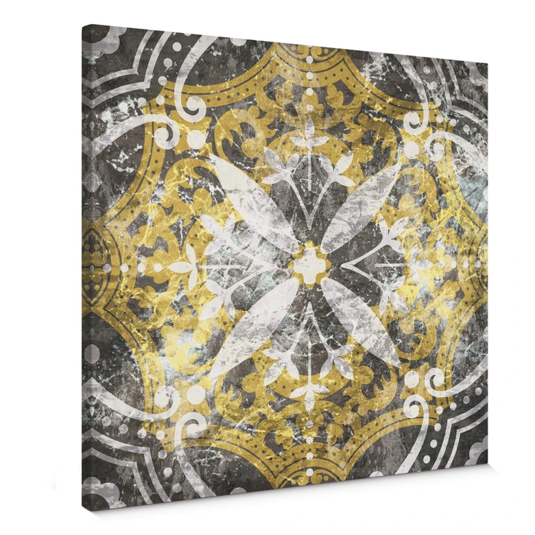 Leinwandbild Bohemian Flair - Quadratisch 