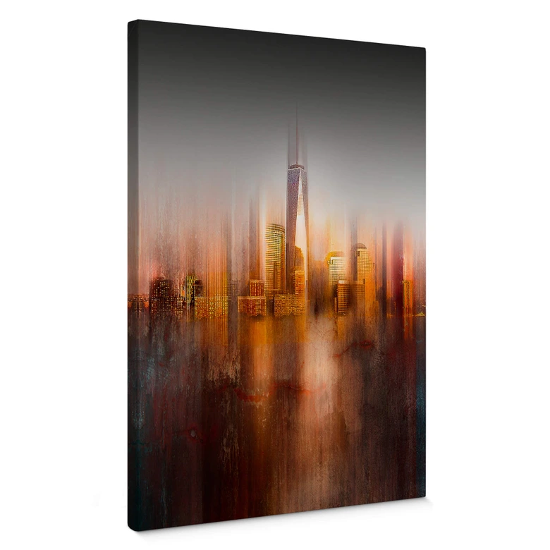 Obraz na płótnie Chiriaco - Nowy Jork w wieczornym świetle 