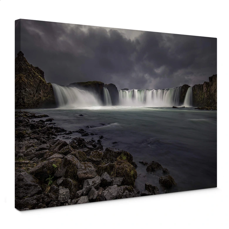 Leinwandbild Cuadrado - Gods of Water 