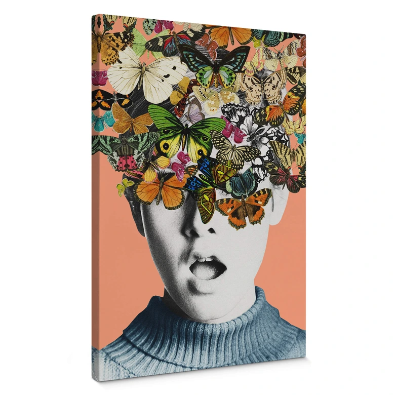 Leinwandbild Frida Floral Studio - Twiggy Surprise 