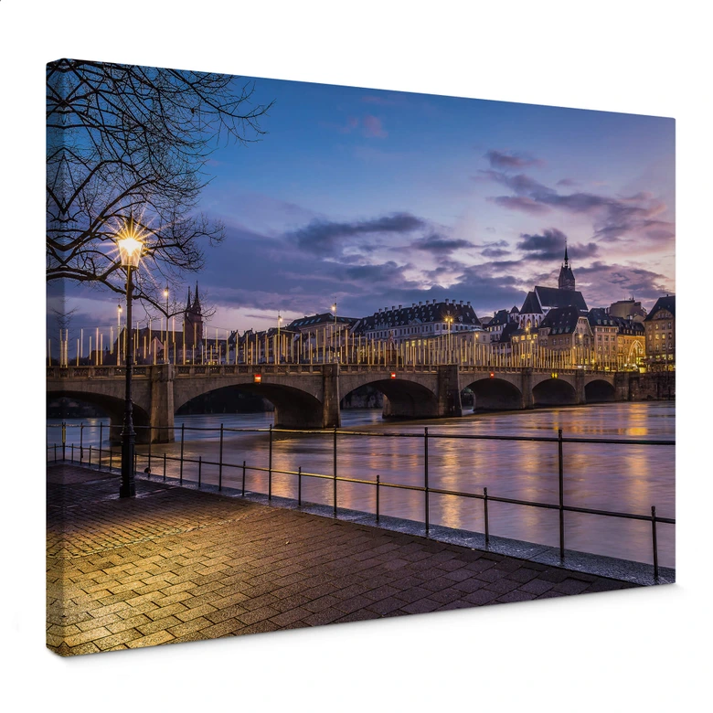 Tableau sur toile Huber - Middle Bridge 