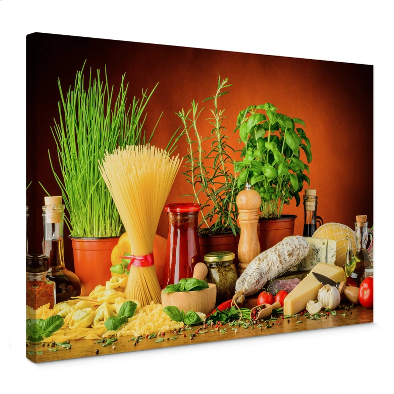 Italian Kitchen Canvas print 
