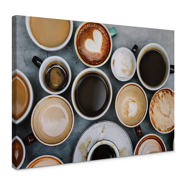 Leinwandbild Kaffee Variationen 