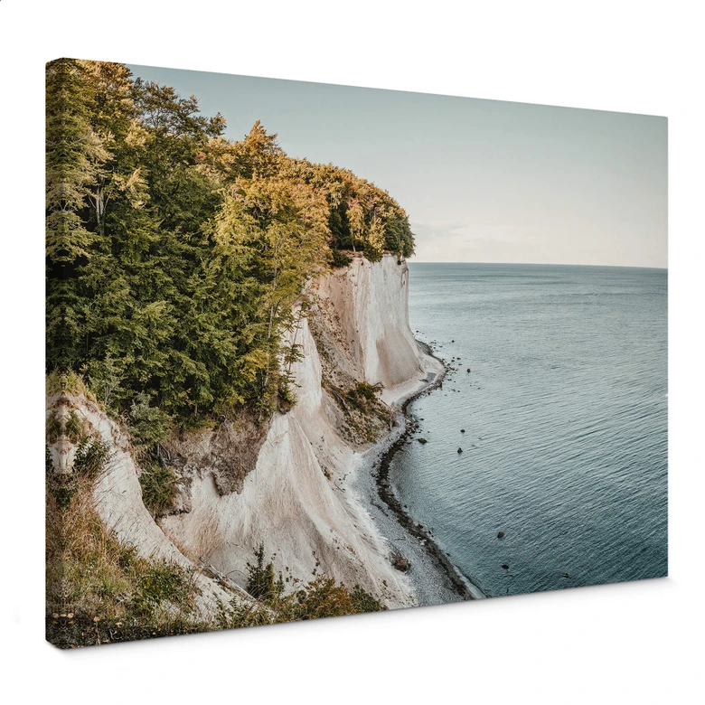 Leinwandbild Königsstuhl auf Rügen 