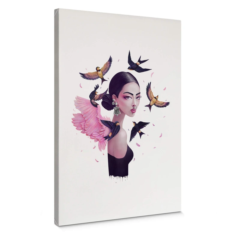 Lienzo Korenkova - Chica Boho 1 