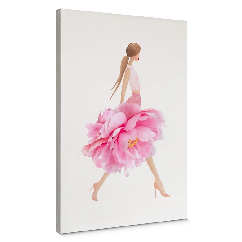 Lienzo Korenkova - Fashion Girl 