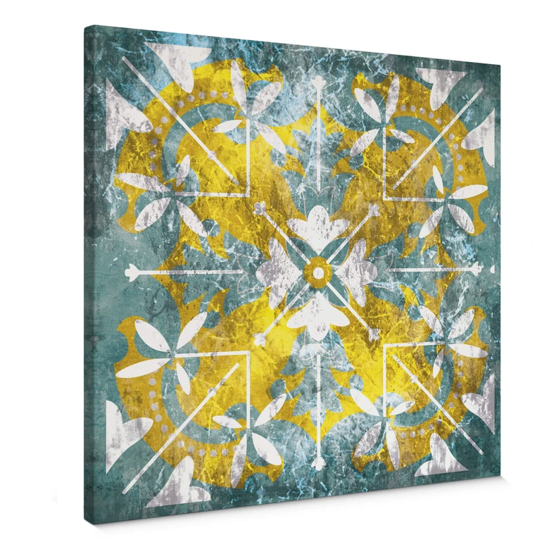 Leinwandbild Mexican Ambience - Quadratisch 