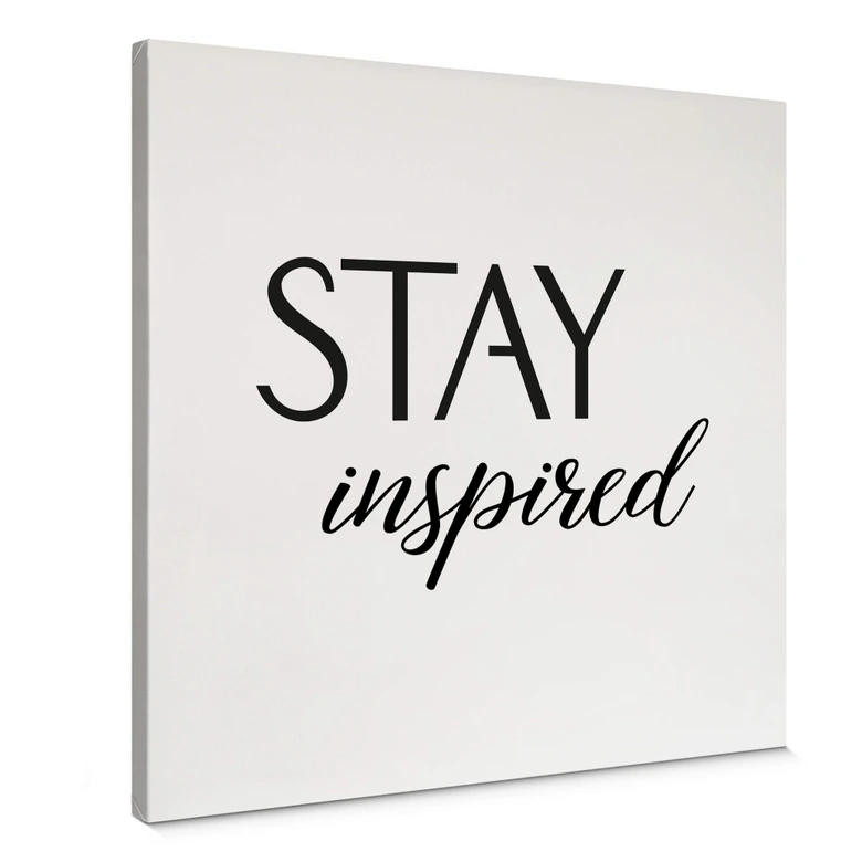 Canvas Stay Inspired 
