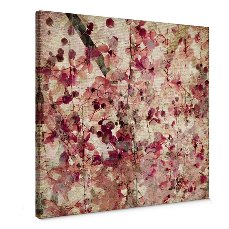 Vintage Flowers Canvas print 