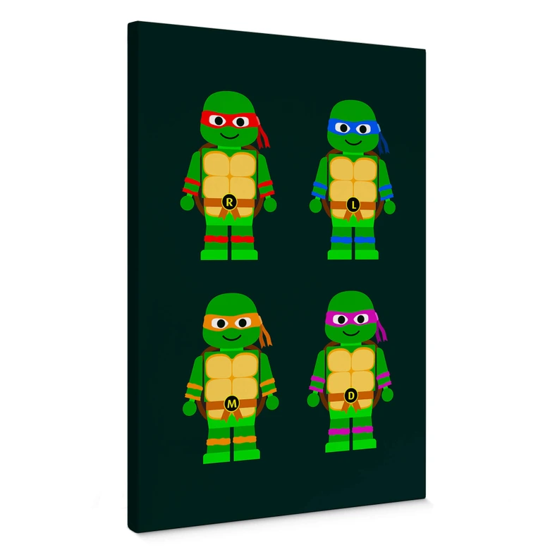 Tableau en toile Gomes -Tortue Ninja 