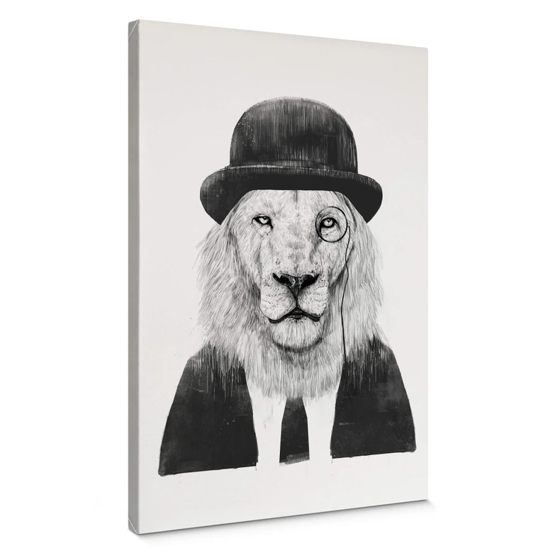 Canvas Solti - Mijnheer Leeuw 