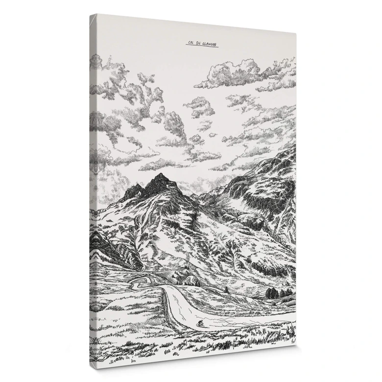 Tableau en toile Sparshott - Col du Glandon 