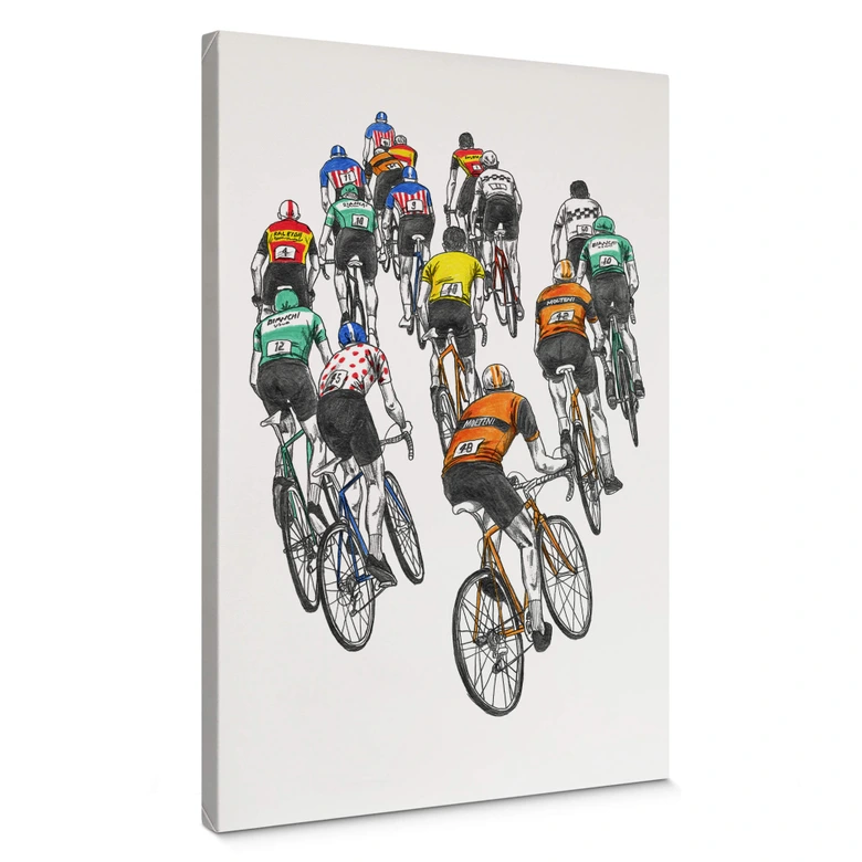 Tableau en toile Sparshott - Peloton 